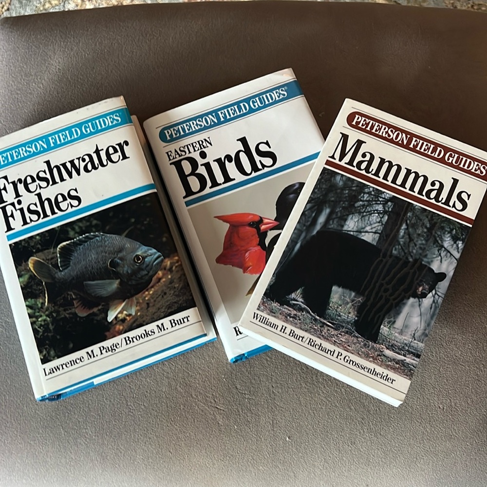 Peterson Field guide books- bundle